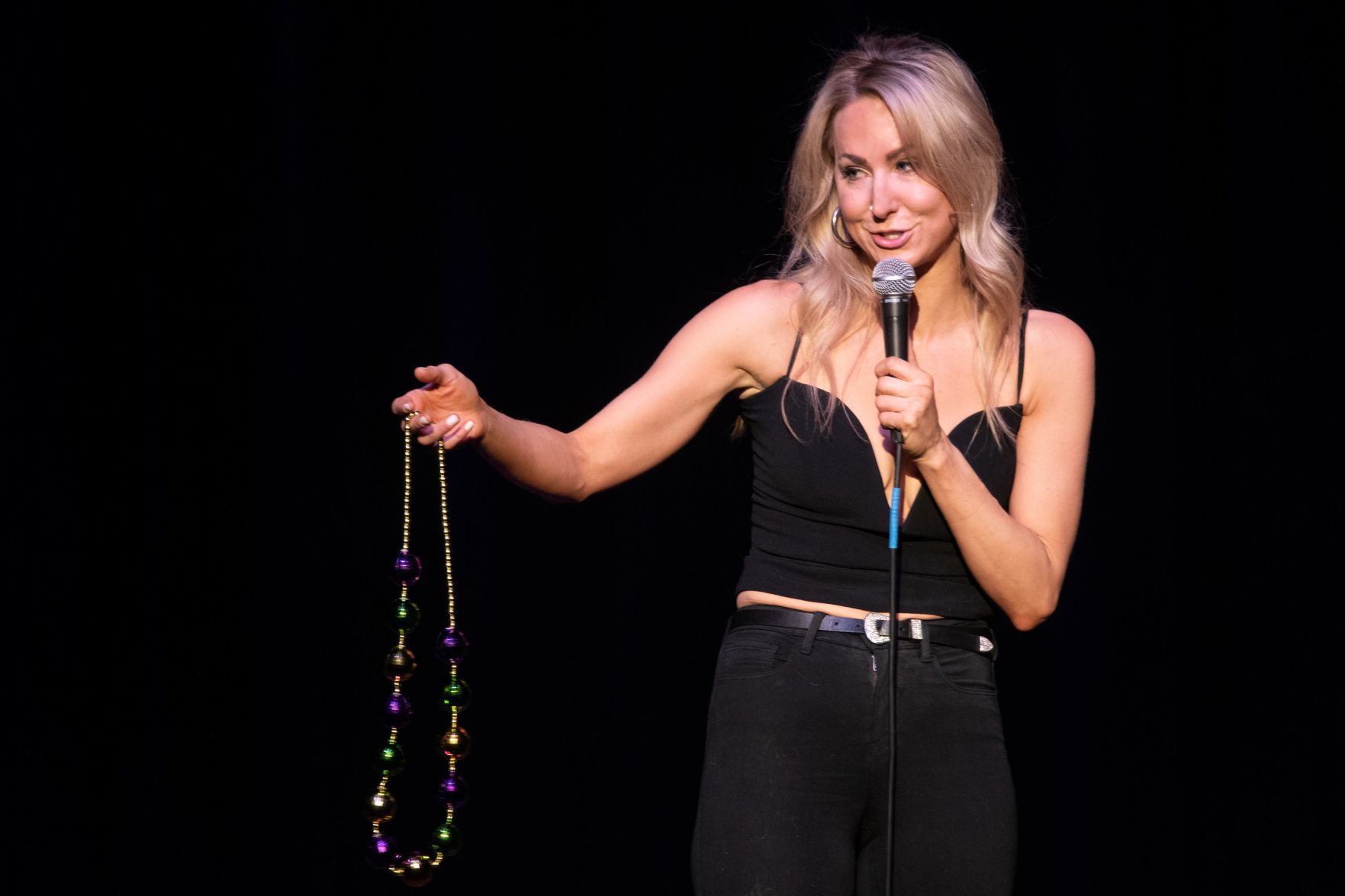 Nikki Glaser at the Pageant